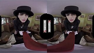 VR Cosplay X Superhero Zatanna Taking Huge Cock In Her Cunt