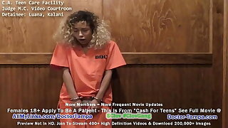 Become Doctor Tampa, Strip Grilling Cali Teen Kalani Luana While Detained Before Being Sent To For Profit Detention Facility In 